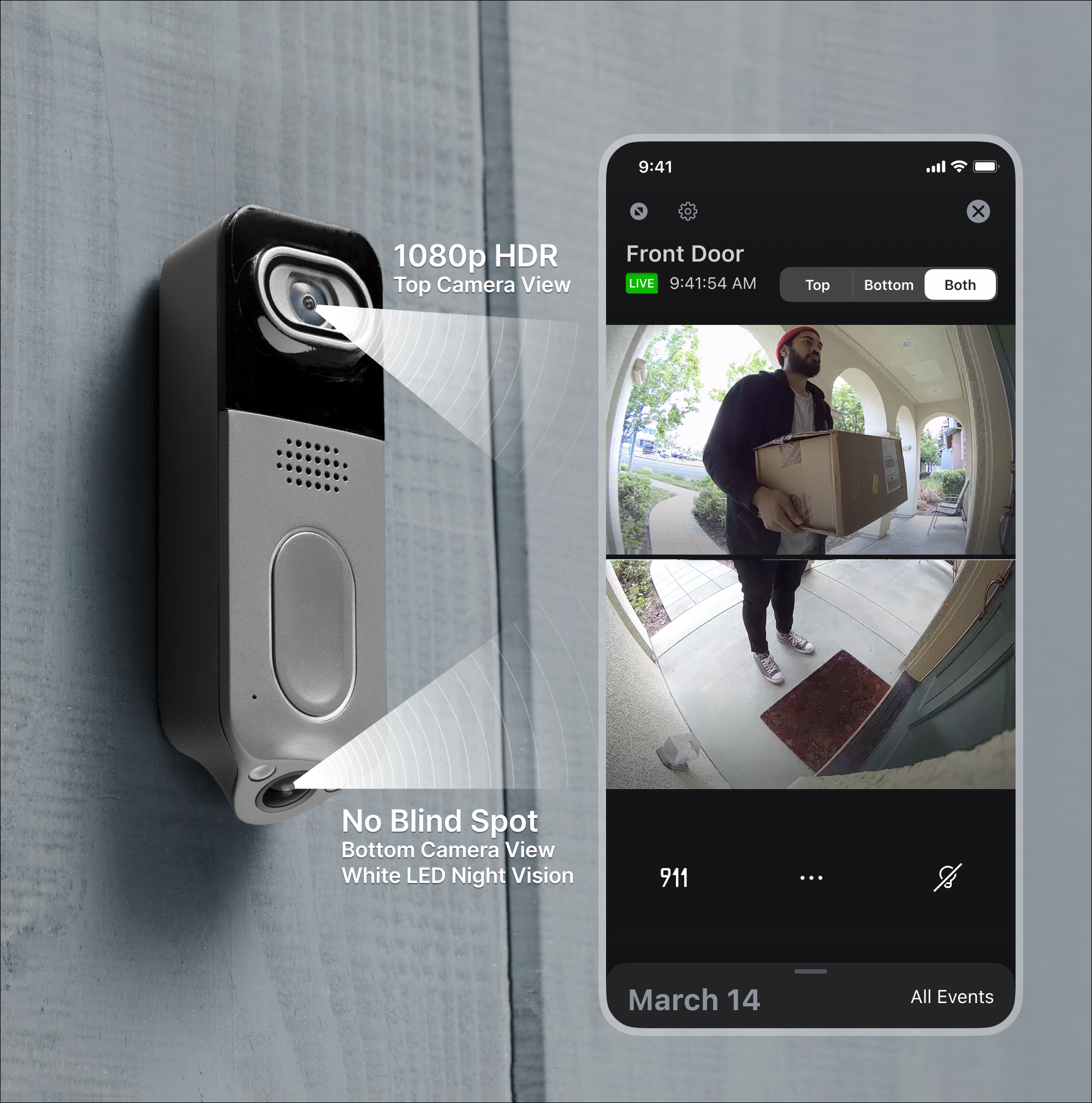 Door Camera Front Door Video Doorbell Wyze Video Doorbell Camera