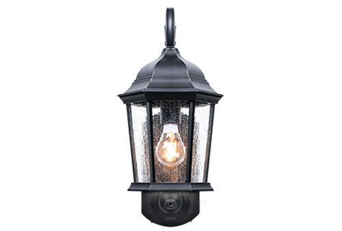 Security lamp outlet